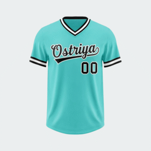 BVNS01 Baseball V-Neck T-Shirt