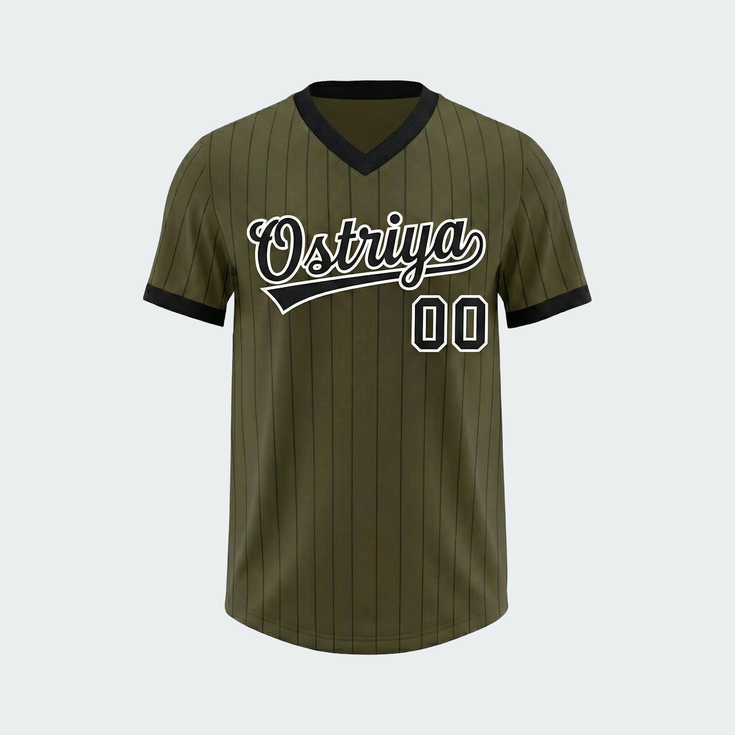 BVNS04 Baseball V-Neck T-Shirt