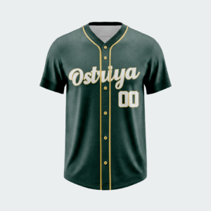 BFBS15 Baseball Full Button T-Shirt