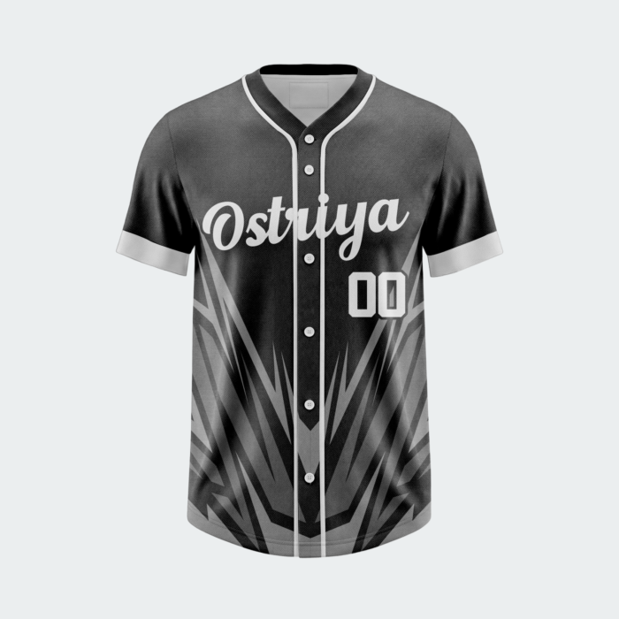 BFBS19 Baseball Full Button T-Shirt
