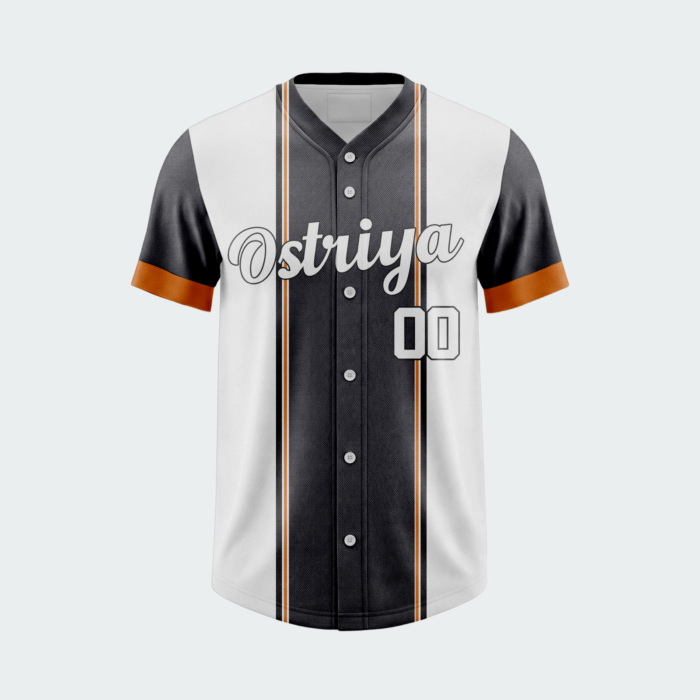BFBS21 Baseball Full Button T-Shirt