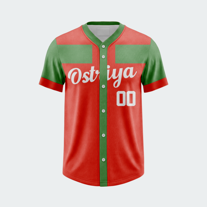 BFBS22 Baseball Full Button T-Shirt