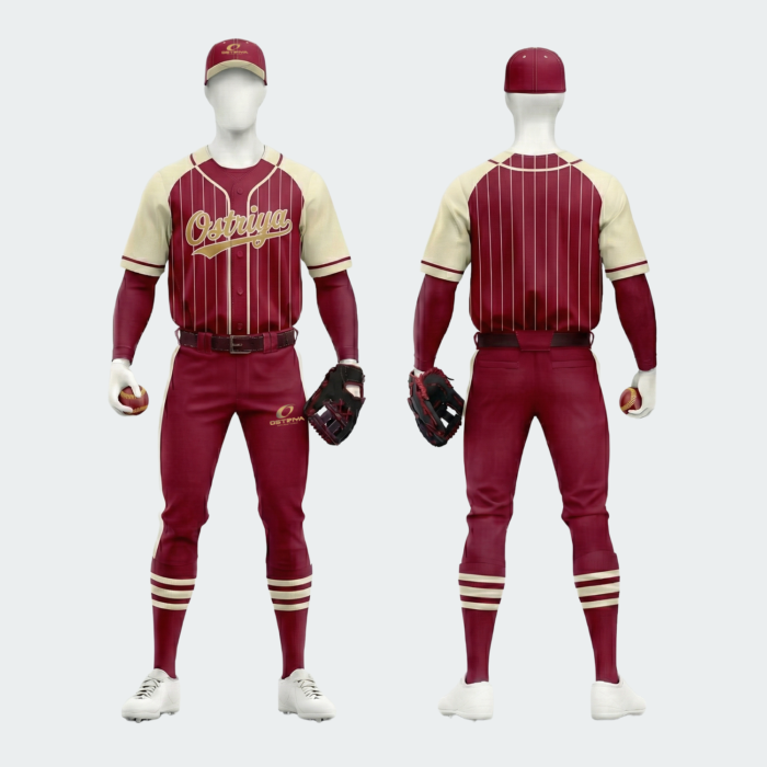 BU15 Baseball Uniform Kit