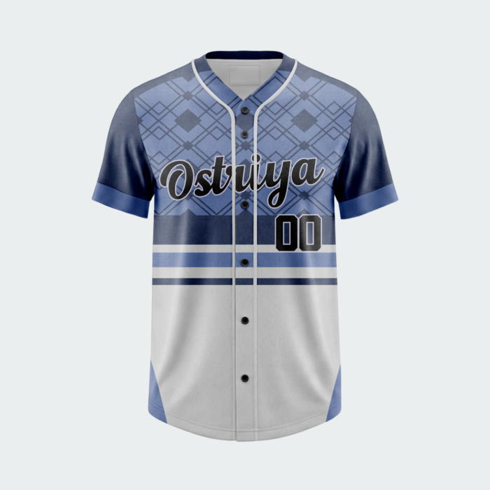 BFBS25 Baseball Full Button T-Shirt