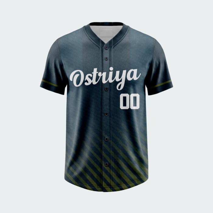 BFBS26 Baseball Full Button T-Shirt