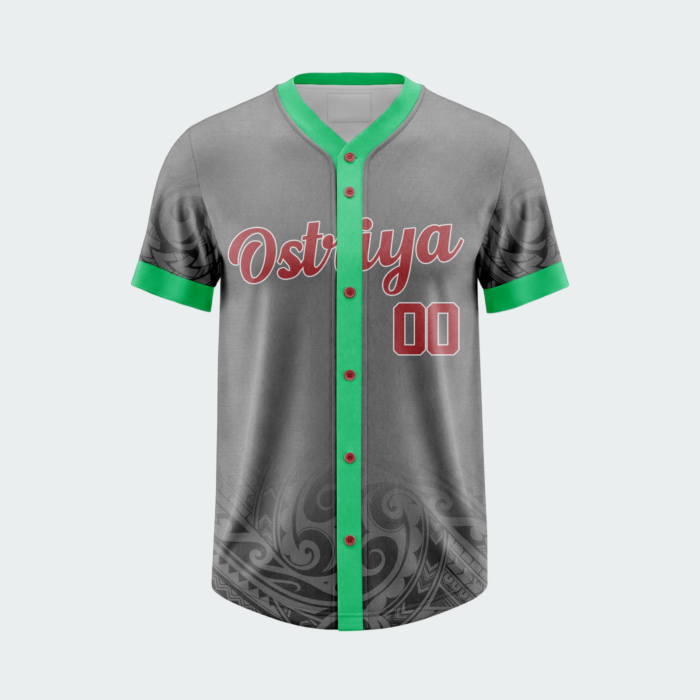 BFBS13 Baseball Full Button T-Shirt