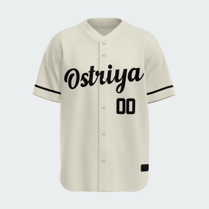 BFBS06 Baseball Full Button T-Shirt