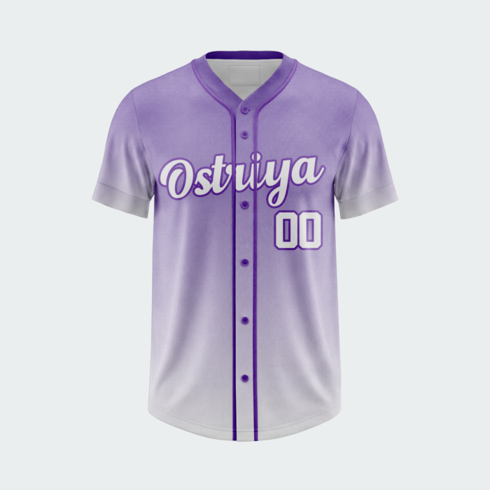 BFBS16 Baseball Full Button T-Shirt
