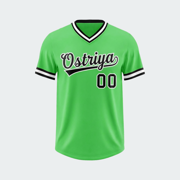 BVNS08 Baseball V-Neck T-Shirt
