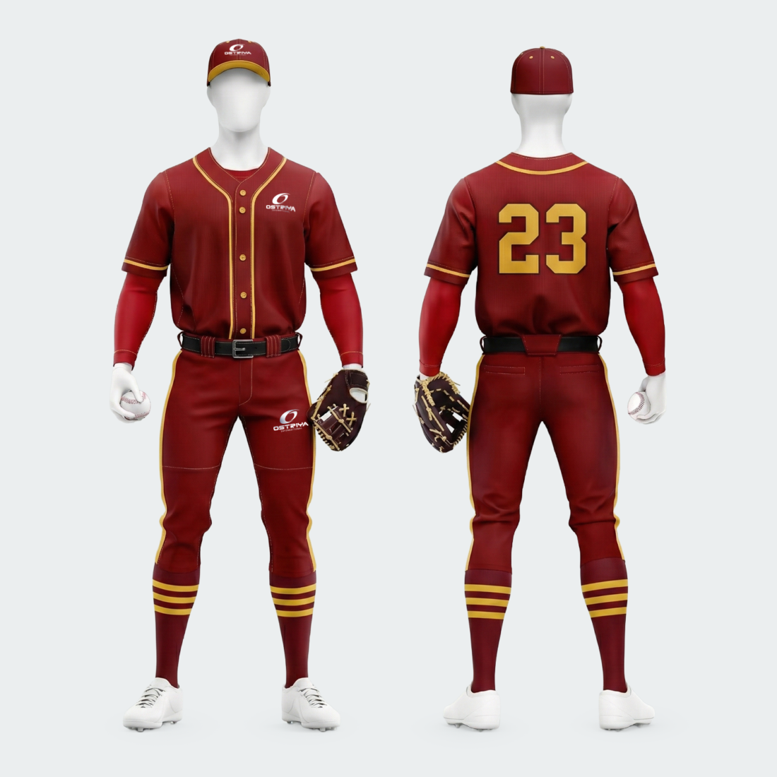 BSU017 Baseball Uniform